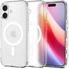 Spigen Ultra Hybrid MagSafe dėklas skirtas Apple iPhone 17 – baltos spalvos