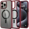 Spigen Ultra Hybrid (MagFit) dėklas skirtas Apple iPhone 15 Pro, spalva - Frost Deep Raudona