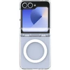 Dėklas Spigen Ultra Hybrid Pro MagSafe, skaidrus baltas - Samsung Galaxy Z Flip7 FE/Flip 6