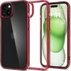 Spigen Ultra Hybrid dėklas skirtas Apple iPhone 15 Plus, spalva - Red Crystal