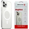 Swissten Clear Jelly MagStick nugaros dėklas, skirtas Apple iPhone 15 Pro Max