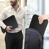 Tech-Protect Hardpouch for 15-16 Laptops - Juodas and Oranžinis