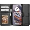 Tech-Protect atverčiamas Motorola Edge 50 NEO dėklas telefonui juodos spalvos