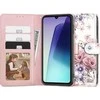 Dėklas Xiaomi Redmi 14C / Poco C75 Tech-Protect piniginės žiedų gėlė