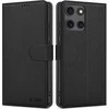Tech-Protect piniginės dėklas, skirtas Motorola Moto G15 / G15 Power - Juodas