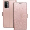 Forcell Oem MEZZO Book dėklas skirtas Xiaomi Redmi Note 11 / 11S mandala rožinio aukso spalvos