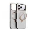 TORRAS QPro odinis dėklas, skirtas iPhone 17 Pro, suderinamas su „MagSafe“ (perlinės pilkos spalvos)