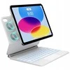 Dėklas Typecase Edge su klaviatūra do iPad 11" (A16) 2025 / iPad 10.9" 2022 balta