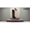 Uniq Clario Magclick įkrovimo dėklas, skirtas iPhone 16 Pro – skaidrus auksinis