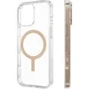 Uniq Clario Magclick įkrovimo dėklas, skirtas iPhone 16 Pro Max – skaidrus auksinis