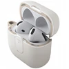 Dėklas UNIQ Clyde, skirtas AirPods 4, su užraktu, smėlio spalvos