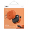 Dėklas UNIQ Clyde skirtas AirPods 4 Lock Dėklas oranžinės spalvos