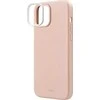 UNIQ dėklas Lino Apple iPhone 14 Plus / 15 Plus 6.7" rožinės spalvos