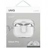 Dėklas UNIQ Glase Pro skirtas AirPods Pro 2 Lock Case skaidrus