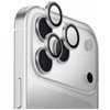UNIQ Optix aliuminio kameros objektyvo apsauga Apple iPhone 17 Pro / Apple iPhone 17 Pro Max su aplikatoriumi, sidabrinė