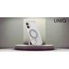 „Uniq Swivix 360“ besisukantis dėklas su atrama, skirtas „iPhone 16 Plus“ – skaidrus
