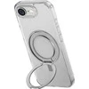 „Uniq Swivix 360“ besisukantis dėklas su atrama, skirtas „iPhone 16e“ – permatomas