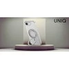 „Uniq Swivix 360“ besisukantis dėklas su atrama, skirtas „iPhone 16e“ – permatomas