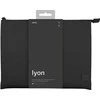 UNIQ Lyon Case laptop Sleeve 14″ midnight juodos spalvos Atsparus vandeniui RPET