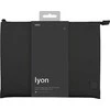 UNIQ Lyon Case laptop Sleeve 16″ midnight juodos spalvos Atsparus vandeniui RPET