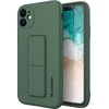 Wozinsky Kickstand dėklas skirtas Samsung Galaxy A22 4G, tamsiai žalias