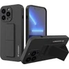 Wozinsky Kickstand dėklas skirtas iPhone 13 mini, juodas