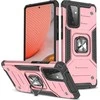 Wozinsky Ring Armor dėklas skirtas Samsung Galaxy A72 4G, rožinis