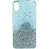 Wozinsky Star Glitter Shining dėklas skirtas Samsung Galaxy A30, mėlynas