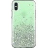Wozinsky Star Glitter Shining dėklas skirtas iPhone 12 mini, žalias