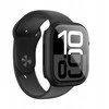 „AmazingThing Radix“ stiklinis dėklas, skirtas „Apple Watch 46mm“ – Juodas