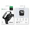 AmazingThing Radix Glass dėklas skirta Apple Watch 42mm – juodos spalvos