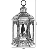 Ambiance Light Dekoracja świąteczna Affek Design Latarnia dekoracyjna LED 32CM - Bałwan