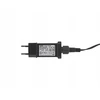 Beliani LED kalėdinė dekoracija LOPPI Eglutė 47/69 cm Juoda