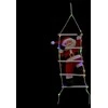 Fééric Lights and Christmas Šviečianti Kalėdinė dekoracija - Kalėdų senelis ant kopėčių