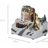 Fééric Lights and Christmas Jaudinantis žiemos peizažas su Eifelio bokštu