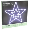 KOOPMAN Dekoracja świąteczna Gwiazda dekoracyjna su podświetleniem 40LED 35CM balta