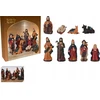 Christmas Decoration Kalėdinė dekoracija FIGŪRĖLĖS KALĖDINEI KOMPOZICIJAI 9 VNT. 16 CM 209625