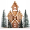 Home Styling Collection Figūrėlė pagaminta iš eglės su LED nameliu, 30 cm