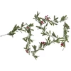 Home Styling Collection Dekoratyvinė girlianda su raudonomis uogomis, 180 cm