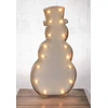 Kalėdinė dekoracija „Home Styling Collection“ dekoracija su LED apšvietimu: sniego senis