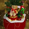 Christmas Decoration Dekoracja świąteczna KMTP Choinka dekoracyjna 60CM 25LED TIMER - Meškiukas