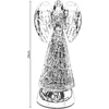 KOOPMAN 24 cm LED dekoratyvinis angelas