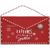 Christmas Decoration KALĖDINIS VOKAS LAIŠKUI KALĖDŲ SENELIUI IŠ VELTINIO 26x16CM LETTERS SANTA 1054612