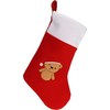 None Kalėdinė kojinė XMAS, rauudonos/ baltos sp., 40 cm