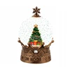 Lumineo Decoration "Sphere" with LED lighting. 488895. 19 cm. auksinis