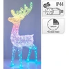 Monroe Christmas Decoration Šiaurės elnio dekoracija 120 cm 165 LED