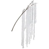 Party Deco Nežinomas Dirbtinė šakelė Decoris, balta, 80 cm