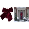 Party Deco Nežinomas Kalėdinė dekoracija Decoris Door Bow, 420 cm, bordo