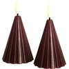 Dekoracja świąteczna Sirius Sirius Laura Tree, 2 pcs. Ø5,7x8cm, Bordo