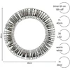 Detal Kaledinė dekoracija Victoria Sport Dekoratyvinis vainikas padanga 30LED 40CM sidabrinė